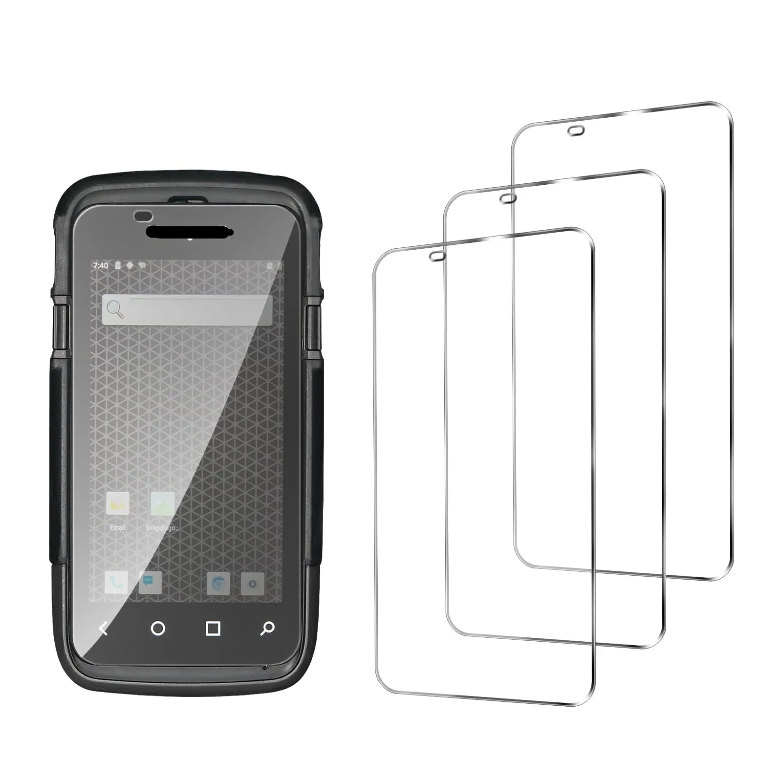 5 шт. закаленное стекло для защиты экрана Honeywell Dolphin CT60