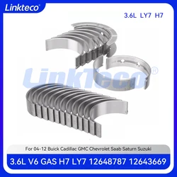Engine Crankshaft Main & Connecting Rod Bearing Set For 04-12 3.6 L LY7 H7 Buick Cadillac GMC Chevrolet Saab Saturn Suzuki 3.6L