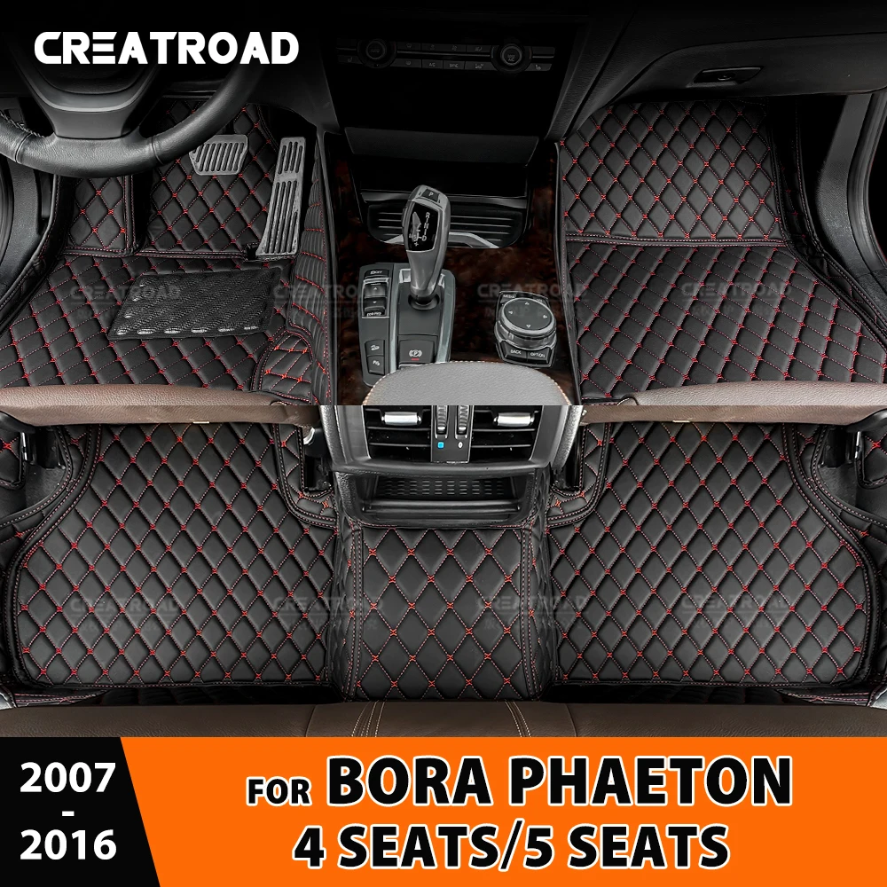 

Car floor mats for Volkswagen VW Phaeton 4-Seat/5-Seat 2007-2016 2015 2014 13 12 11 10 09 08 Carpet Cover Interior Accessories