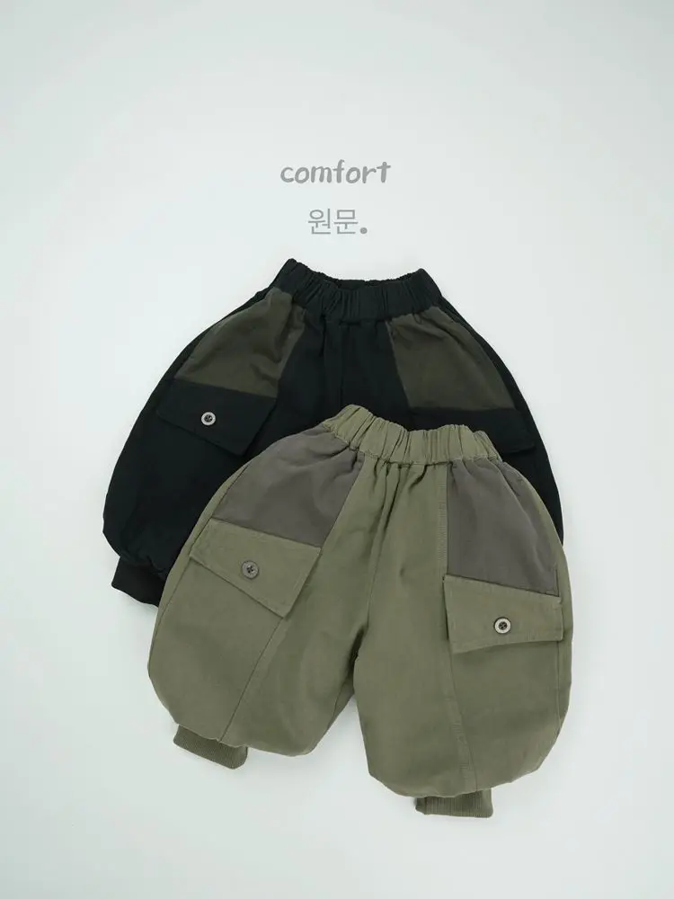 Autumn New Children Casual Pants Cotton Boys Loose Cargo Pants Baby Girls Lantern Pants Kids Versatile Trousers Toddler Clothes