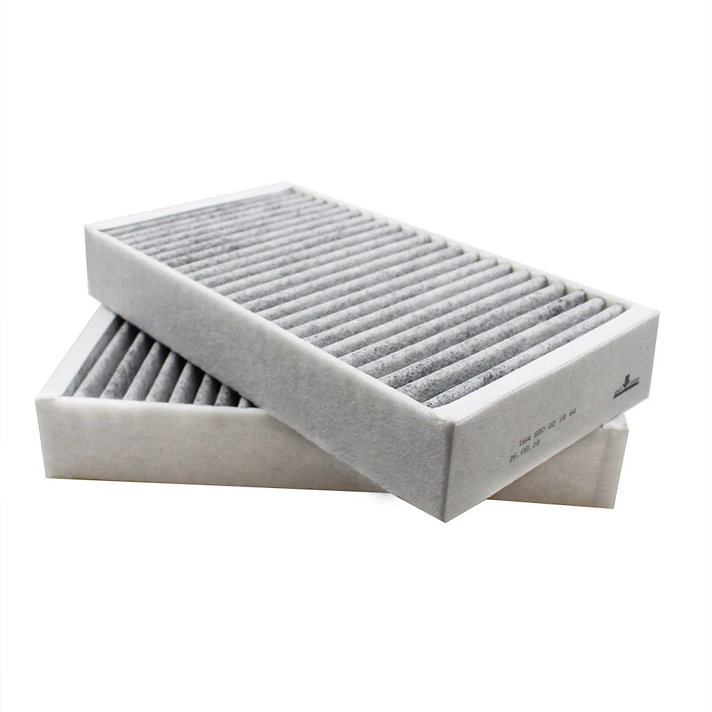 A1648300218 2PCS Car Cabin Air Filter 164830021864 fo BZ  GL ML R-Class GL320 GL350 GL450 GL550 R350/550