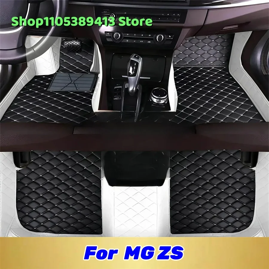

Artificial Leather Custom Car Floor Mats For MG ZS 2025 2026 2027 2028 Car Mat Accessories Mats Carpets Auto