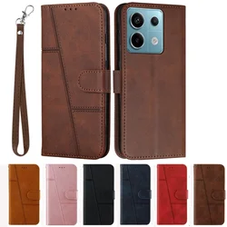 for POCO C85 Case Flip Wallet Book Cover for Coque Xiaomi POCO C85 X6 X5 X8 X3 F5 M5S X7 M7 M8 F6 M6 Pro C65 Leather Phone Case
