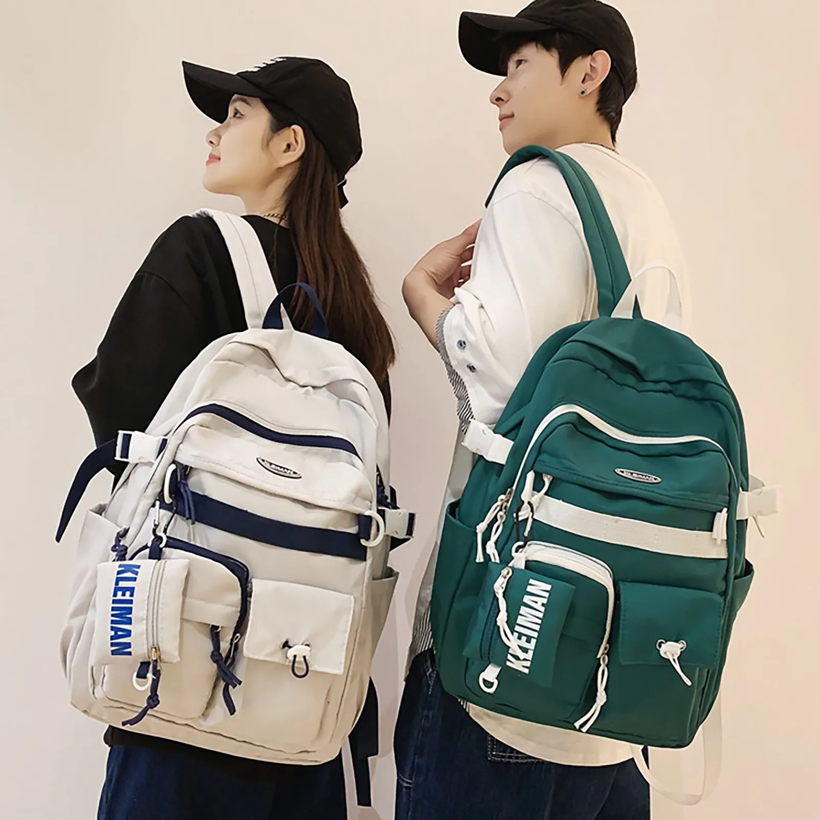 Backpack Shoulder Bag Korean The Large Capacity Backpack Unisex Ladies Backpack Purse Rucksack Leisure Travel Rucksack Sport Bag