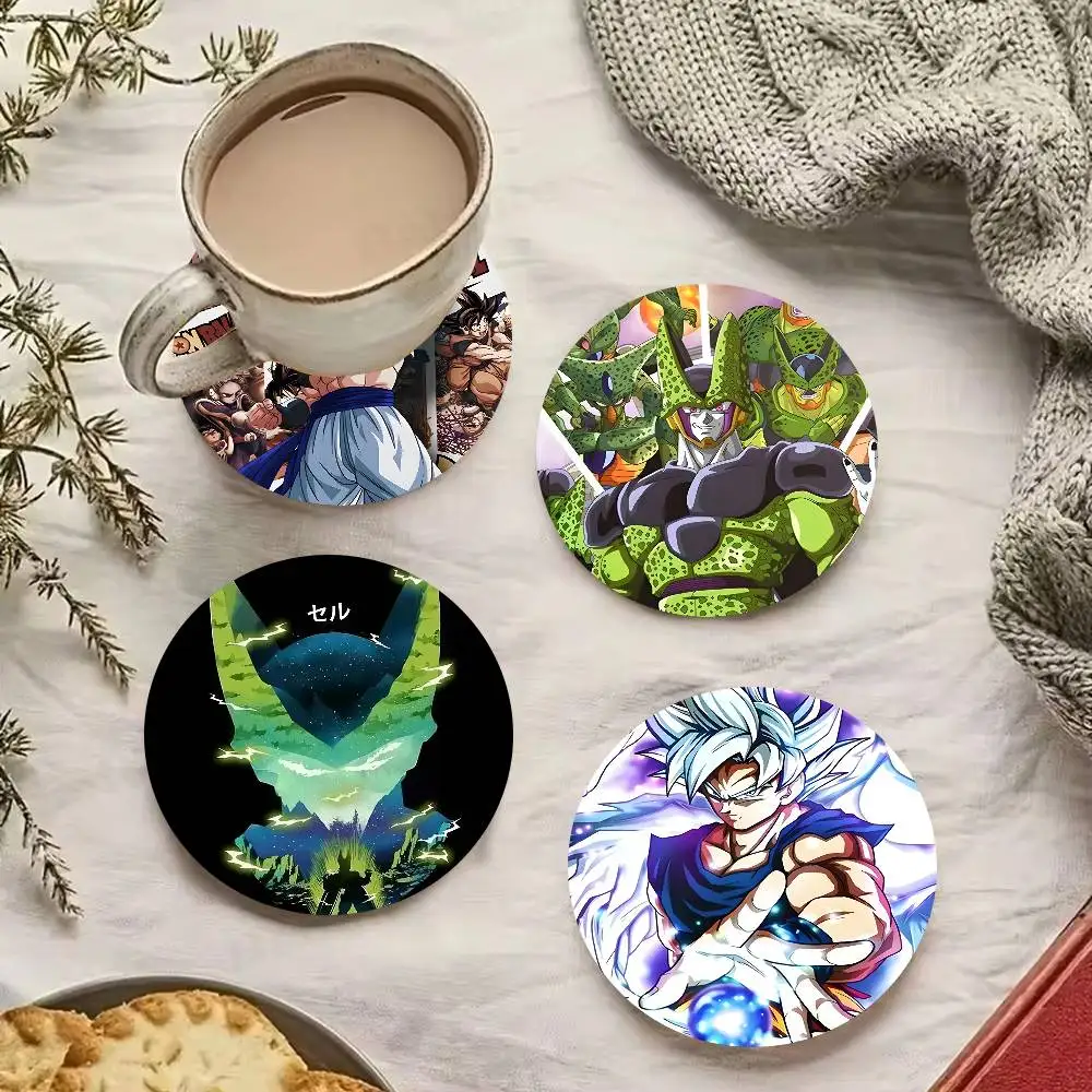 Japanese Anime Cartoon D-Dragon Ball Goku Coaster Non-Slip H