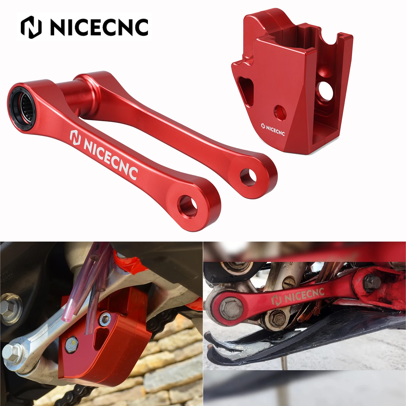 

NICECNC For Beta 300 2015-2024 1.25IN 30MM Lowering Linkage & Linkage Guard RR250 RR350 RR390 RR430 15-24 2023 2022 2021 2020