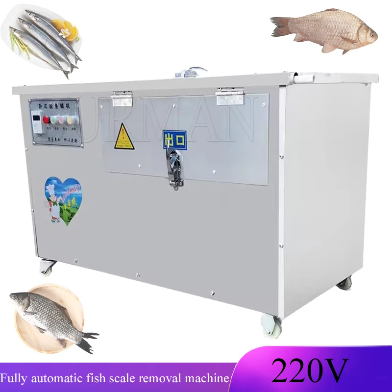 

Commercial Automatic Fish Killing Descaling Machine Large Fish Scale Removed Maker