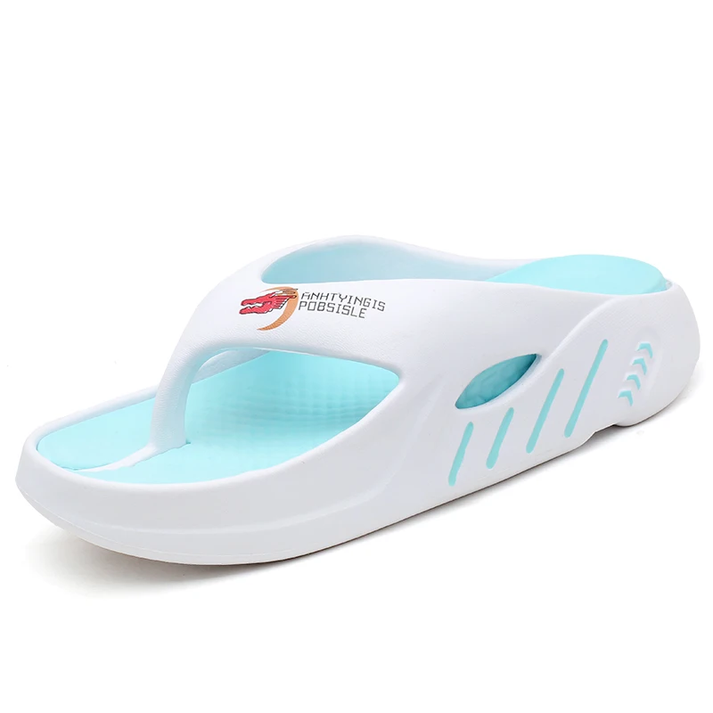 

Новые мужские и женские сандалии, летние повседневные и модные тапочки на толстой подошве, пляжная обувь из ЭВА, семейные шлепанцы для ванной.