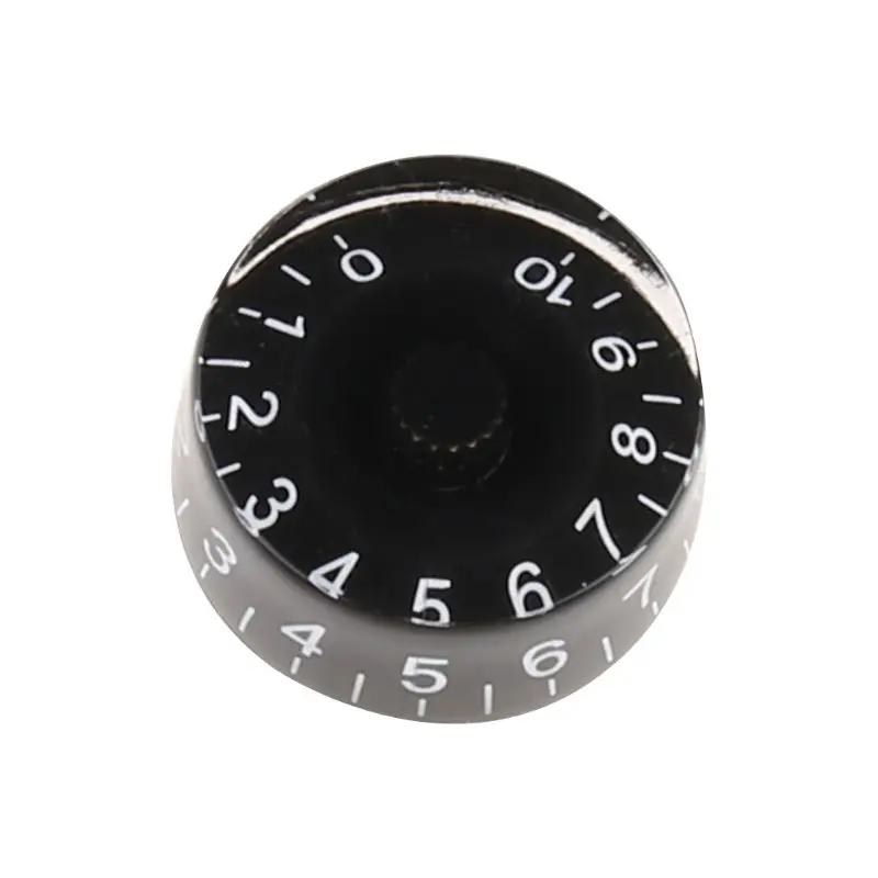 1pc Knob Button Volume Tone Control For LP Electric Guitar Bass Parts Black for