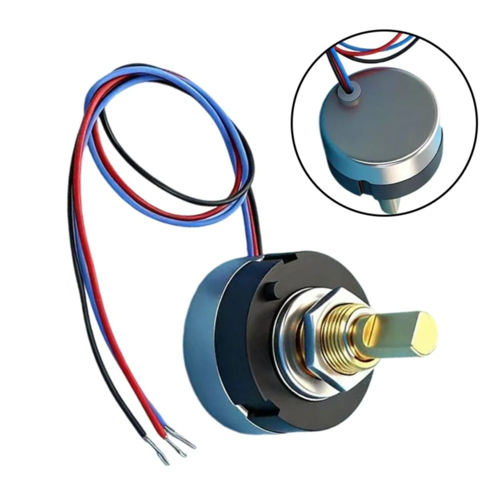 1pcs MA24-0-5V Digital Potentiometer 300/360 Degree Hall Effect Magnetic Angle Sensor Non-Contact 0-5V Voltage Output For Auto