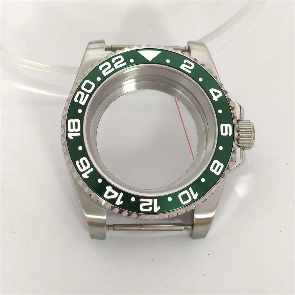 

40mm Solid/Transparent Stainless Steel Case Sapphire Crystal for NH35/NH36/7S Movement Watch Accessories