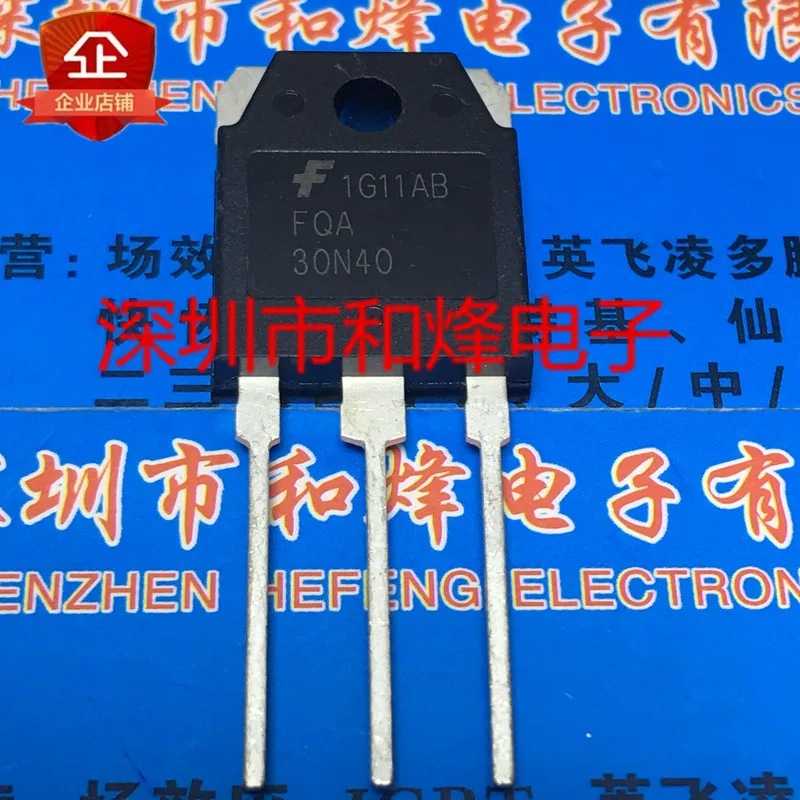 5 قطعة-10 قطعة FQA30N40 TO-3P 30A 400V جديدة ومبتكرة على الأسهم