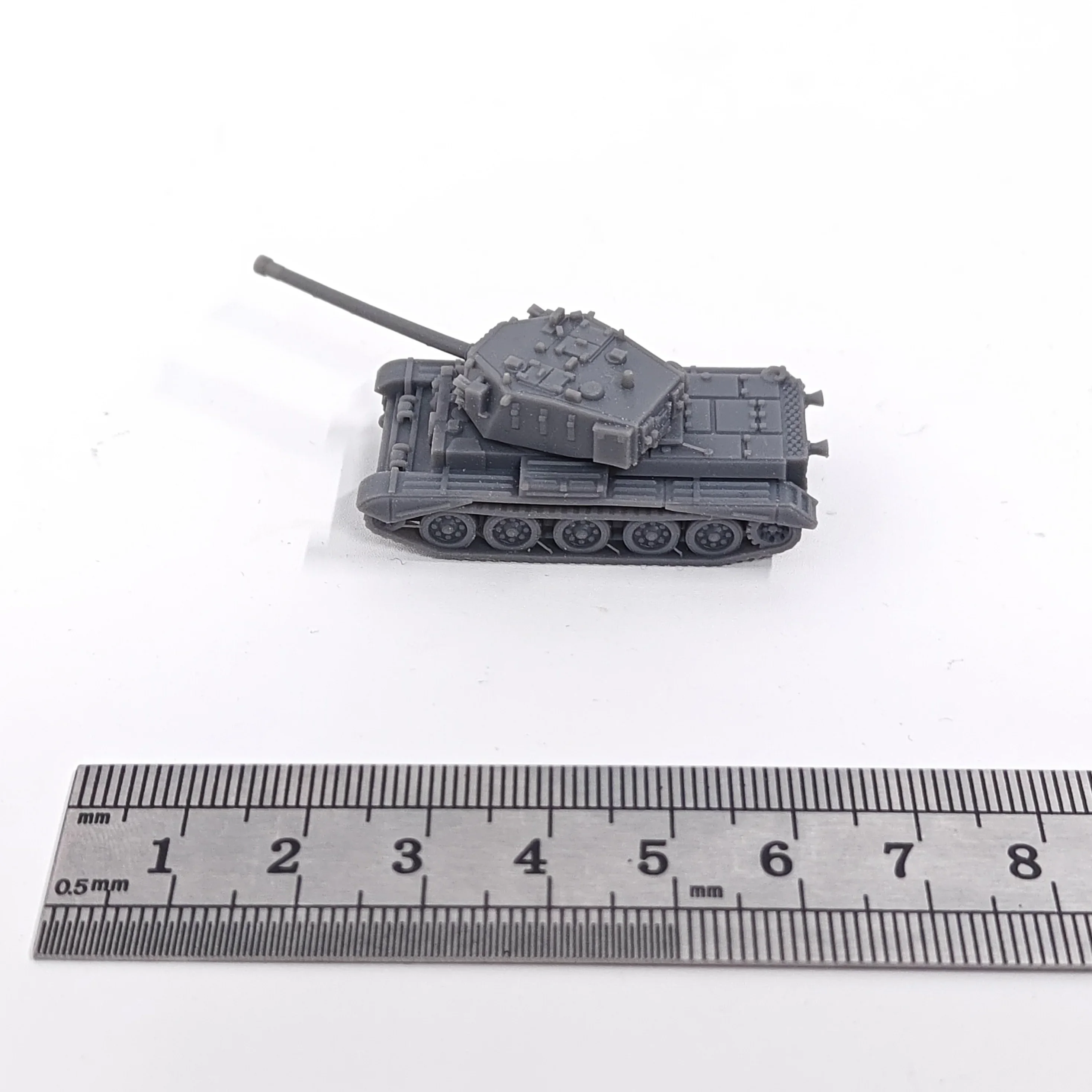 Figurines non peintes à l'échelle 1/144, kits de modèles de destructeur de char automoteur Charioteer FV4101
