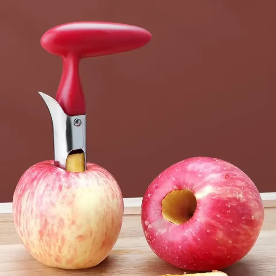 Stainless Steel Apple Corer Seed Remover Pear Slicer Seeder - Durable Kitchen Fruit Tool for Vegetable Preparation - view 4