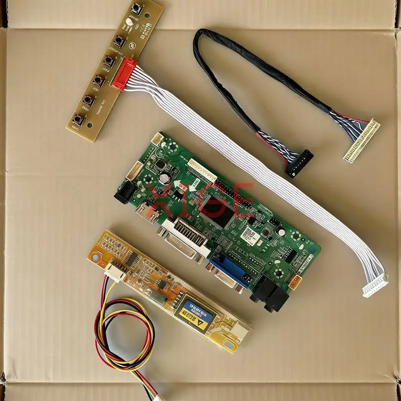 For HSD150PK14 ITSX95 N150P5 HSD150PK17 Matrix Controller Drive Board DIY Kit 1400x1050 1400*1050 HDMI+DVI+VGA LVDS-30Pin 1-CCFL