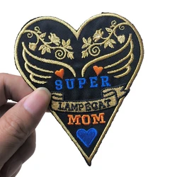 Carnaval Emblem Patches for Clothing Iron on Embroidered Sew Applique Lampegat Badge