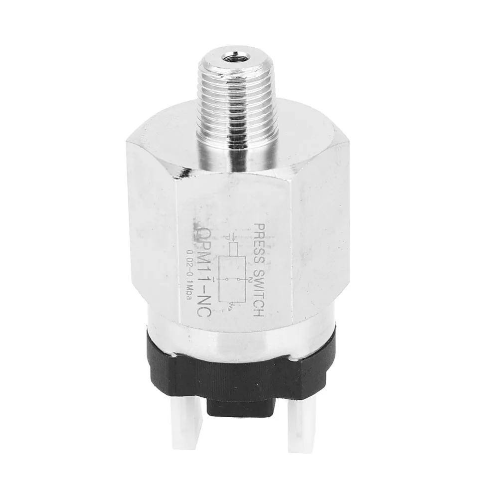 Adjustable Air Pressure Switch NC QPM11-NC Switch G1/8in AC220V 48VAC/DC 0.02~0.1Mpa