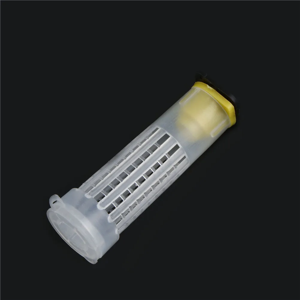 10pcs Bee Queen Cage Protection Rearing Breeding King Plastic Abutment Bees Cages Equipment Beekeeping Tools Insectary Box Tool