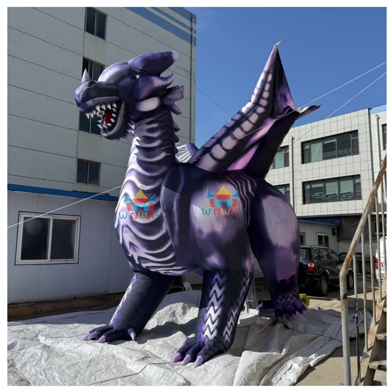 

Customized 5m Height Inflatable Flying Dragon with Blower Event Decoration Inflatable Dragon