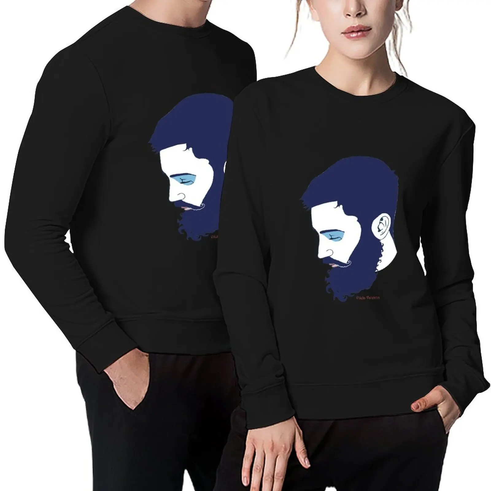 

Cute Bearded Man Pullover autumn jacket men mens clothes tracksuit autumn clothes new in sweatshirts