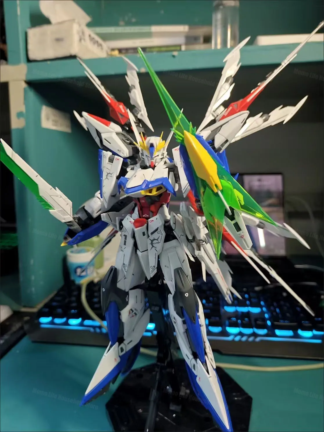 

DABAN 6658 MG 1/100 MVF-X08 Eclipse Assembly Model Kits Plastic skeleton Anime Action Figure Robot Plastic Model Gifts In Stock