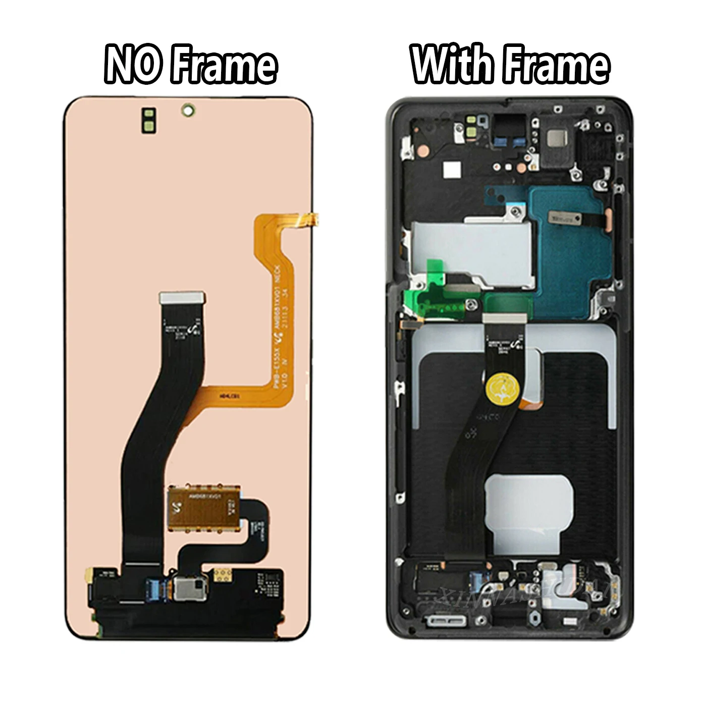 New OLED For Samsung Galaxy S21 Ultra 5G G998 G998U LCD Display Touch Screen Digitizer Replacement For Samsung Galaxy S21Ultra