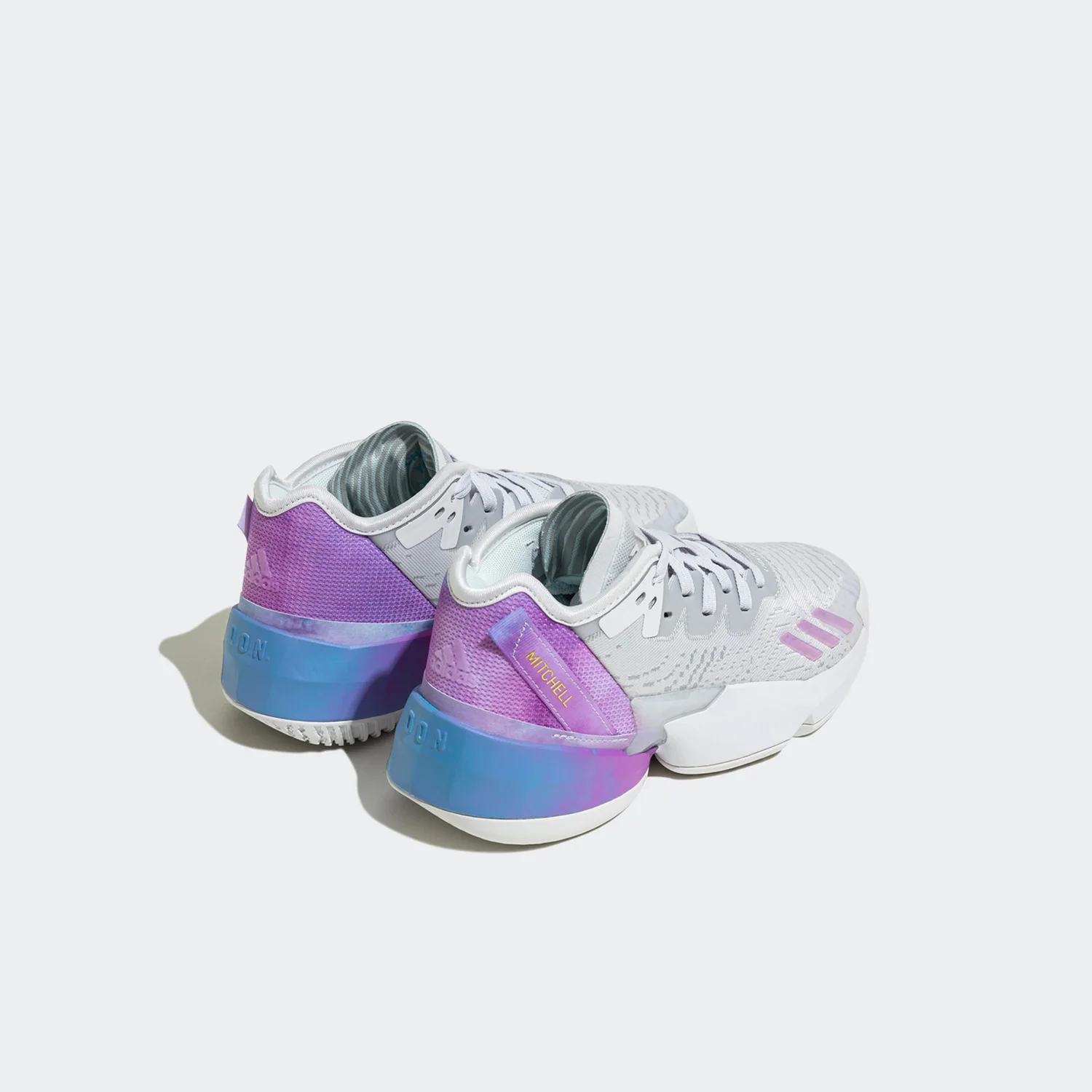 Adidas genuíno Mitchell 4a geração J tênis de basquete esportivo infantil HR1785