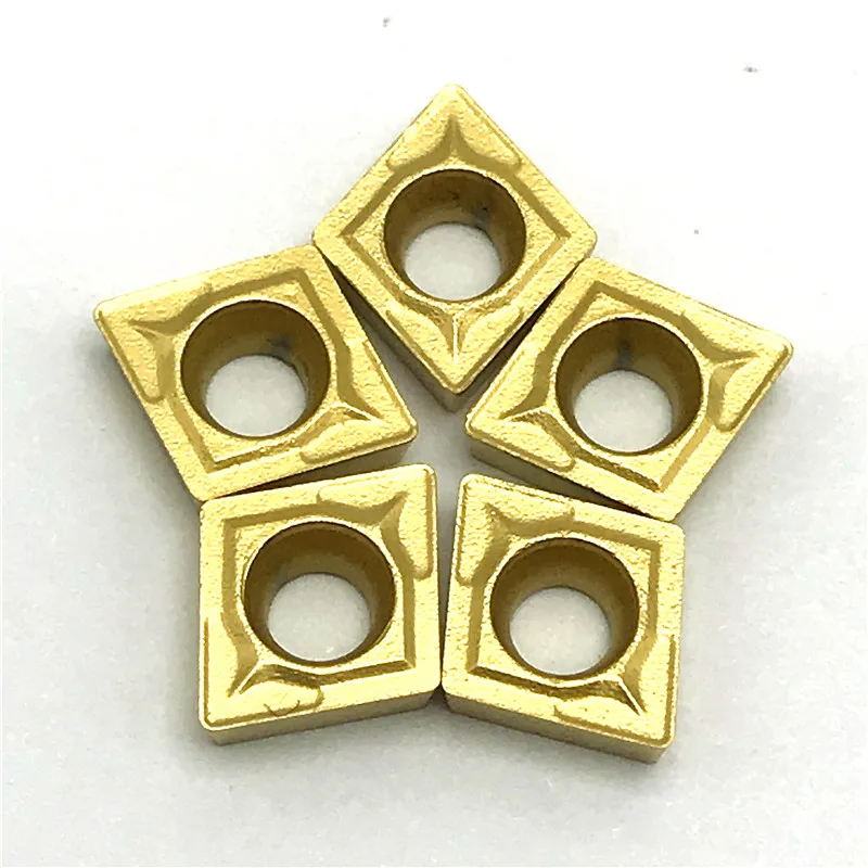 CCMT060204 VP15TF Carbide Lắp Máy Tiện Dụng Cụ CNC Nội Bộ Dụng Cụ Xoay CCMT 060204 Biến Dạng