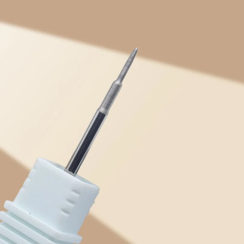 0.9mm Small Head Cuticle Remover Quality Carbide Nail drill bit 2.33mm Shaft