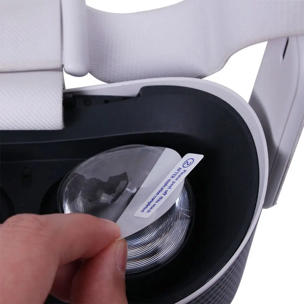 Transparent Lens Protective Films TPU Soft Accessories VR Glasses Protective Cover Dustproof HD for Oculus Quest 2/Meta quest 3
