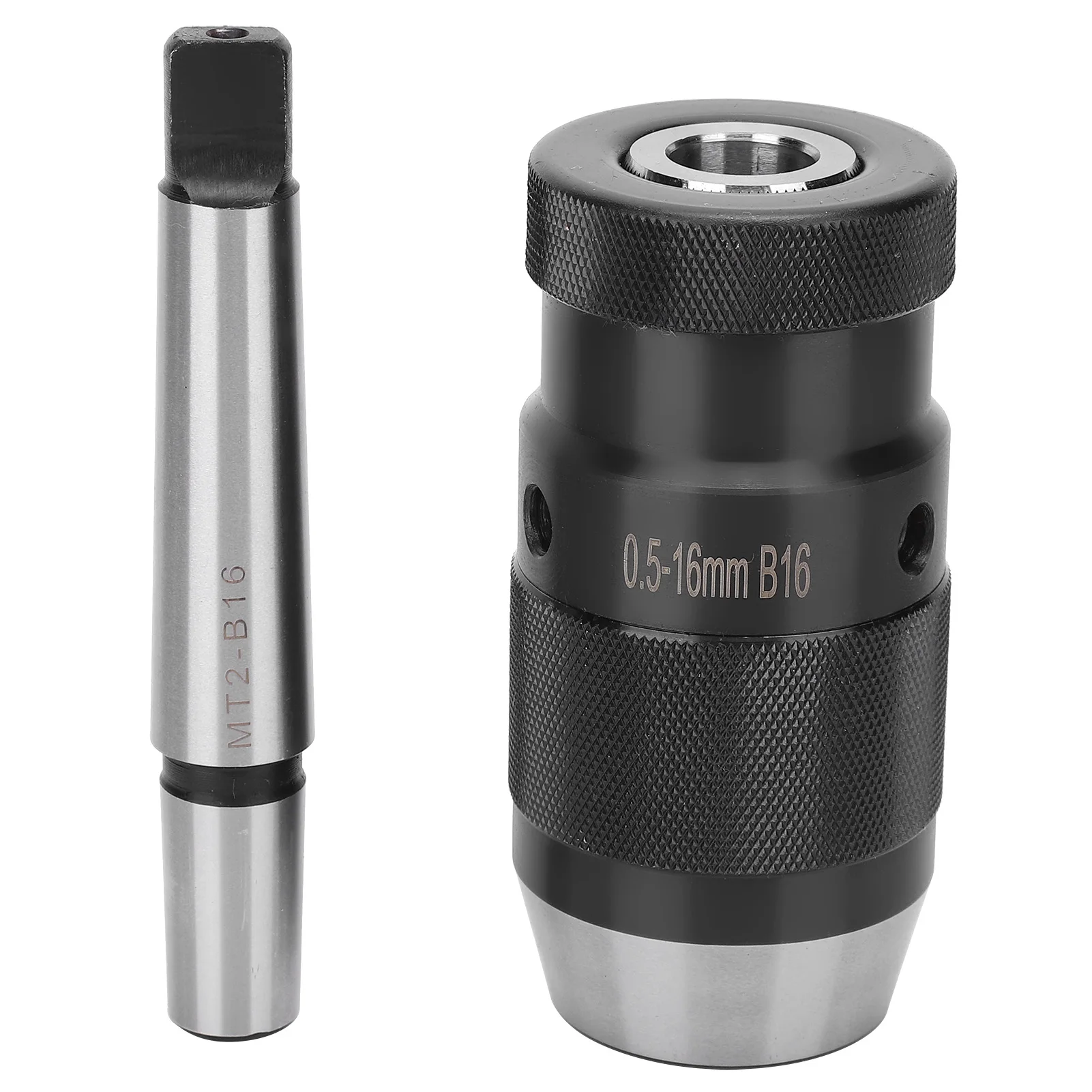 

Keyless Drill Chuck Quick Release Morse Taper for Drilling Machine 0.5‑16mm MT2‑B16 Chuck for Drilling Machine