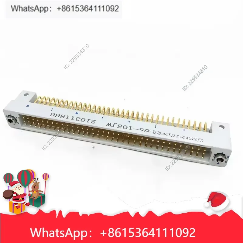 Widely Applied， for PDS-105JW 105-Pin Rectangular Connector 3 Rows Curved Pin Cable Head Cost effective，1pc