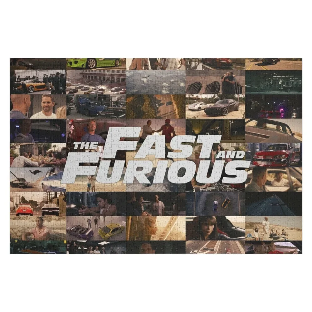 Fast & Furious - Legends - Tribute Jigsaw Puzzle Customs With Photo Christmas Toys Personalised Jigsaw Puzzle