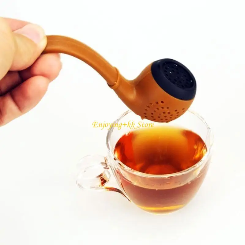

Q1JB Silicone Tea Infuser Pipe Tea Strainer for Loose Leaf Tea