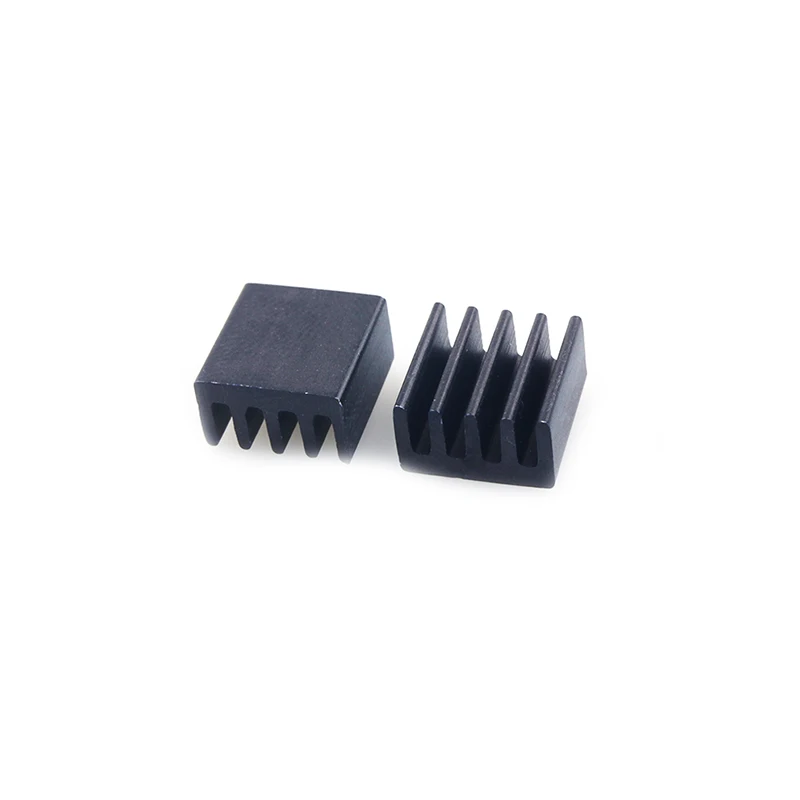 20 pces 8.5*8.5*5mm alumínio dissipador de calor do radiador refrigerador para chip eletrônico ic transistor 3d impressora cpu ram a4988