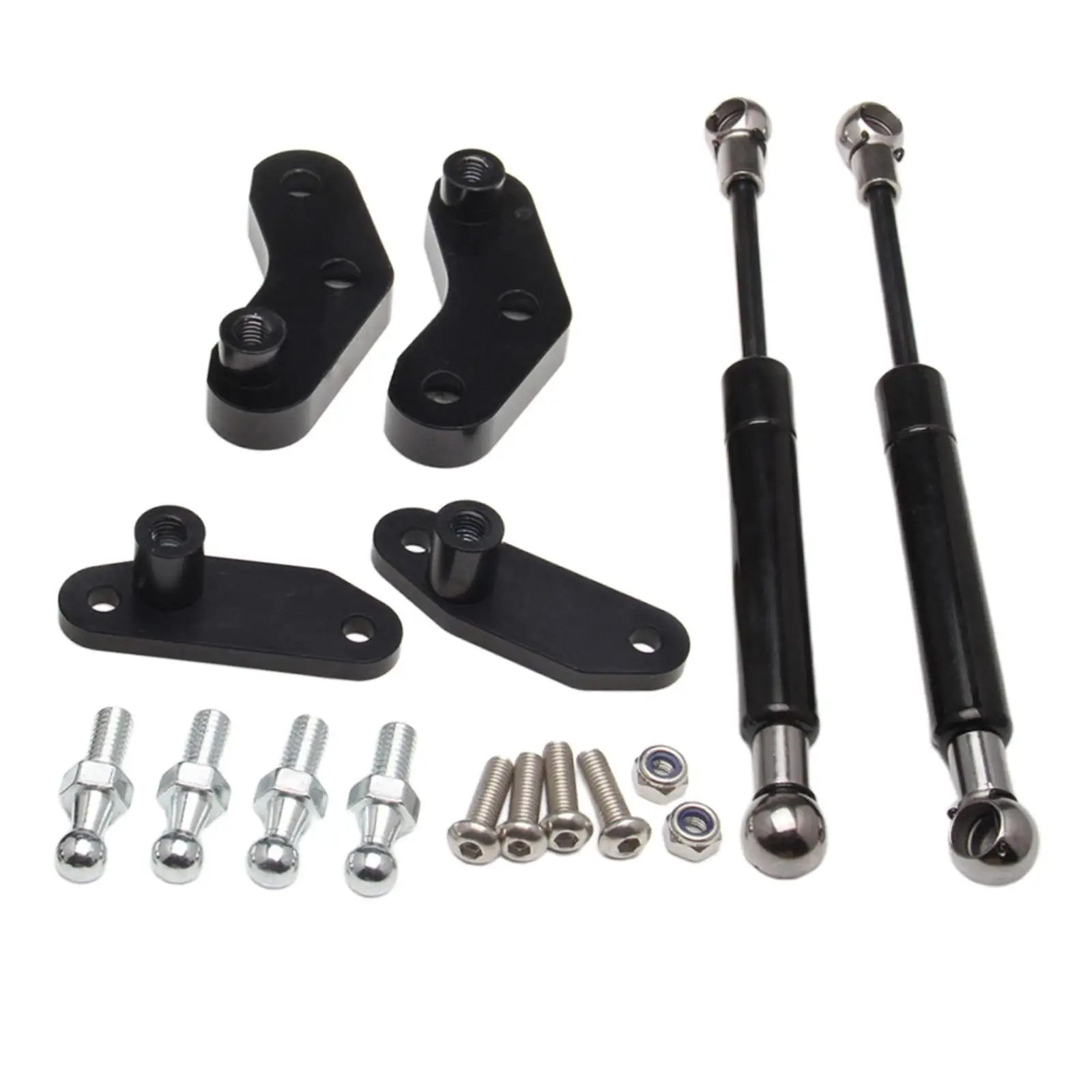 Door Opener Shocks Door Struts Set for Can-Am Maverick X3 2017-2020 Black