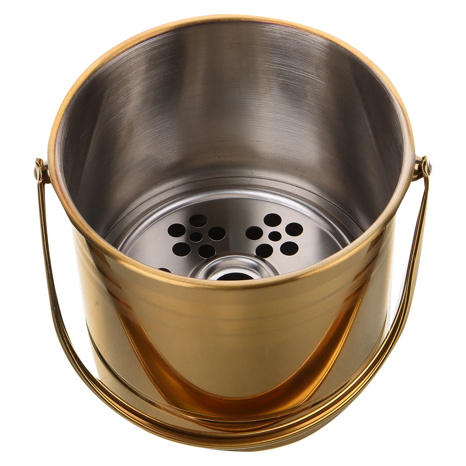 

Stainless Steel Ice Bucket Beer Buckets Cocktail Chiller Bar Supply Container