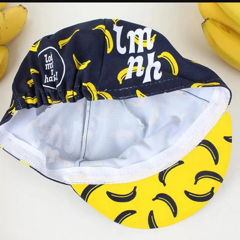 Banana Cycling Cap Bike Hat One Size Fits Most