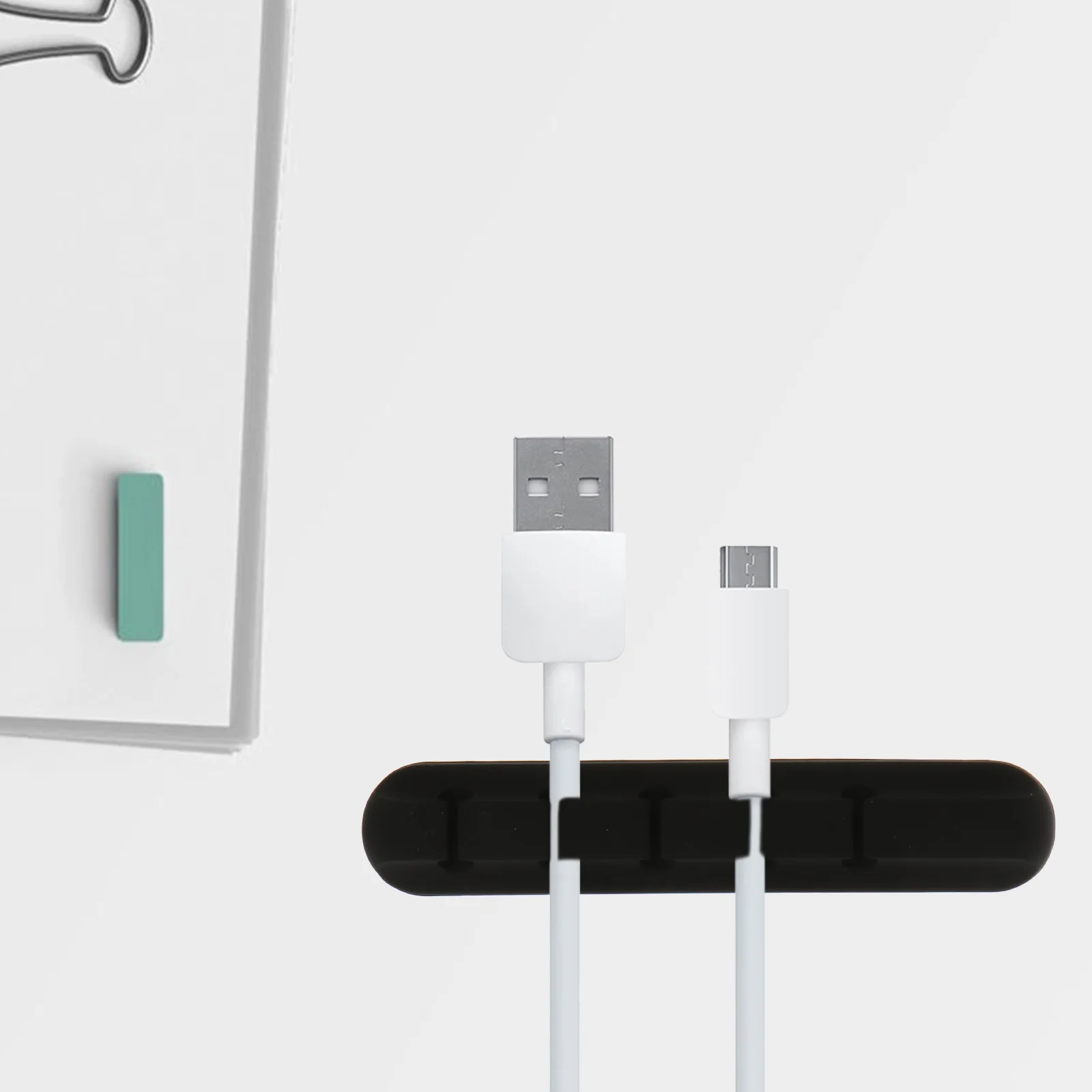 

3Pcs Wire Cord Organizer Strong Adhesive Cable Clips for Home Office Desk Charging Cables USB Headphones Management