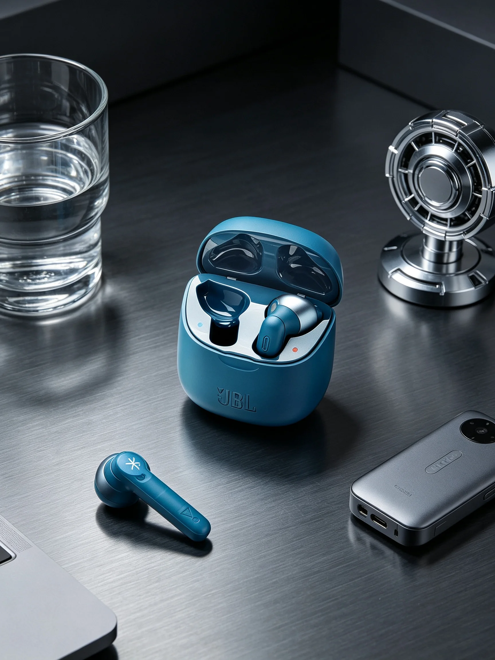 JBL tune220 Wireless Earbuds that Stay in Place During Movement