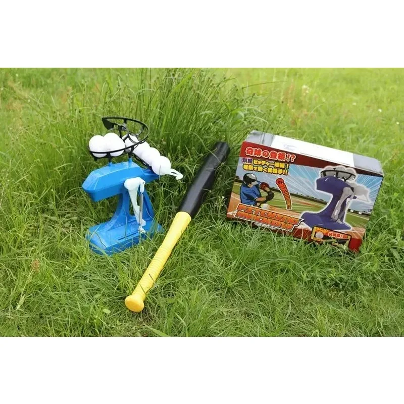 Zabawne katapulty do baseballu dla dzieci, automatyczne maszyny do podawania piłek baseballowych do użytku wewnątrz i na zewnątrz, chłopięce łuki do treningu sportowego.