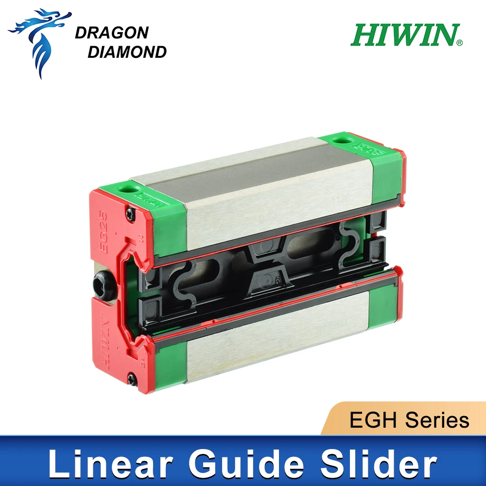 Original Taiwan HIWIN Linear Guide Slider Block For 3D Printer Linear Guideway Carriage Motion System EGH15CA EGH15CA EGH25CA