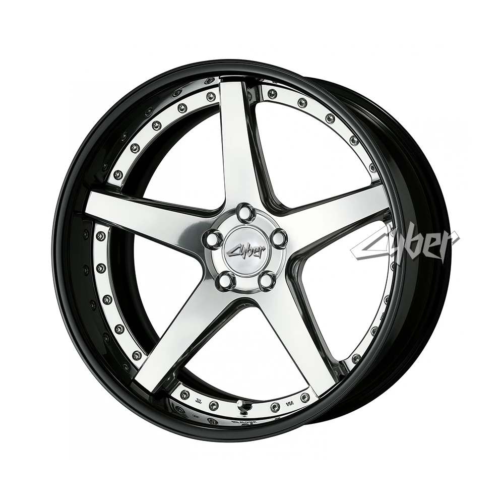 WORK GNOSIS CVF 2 Pieces Aluminum Forged Wheels Alloy Rim 5x114.3 Full Reverse for