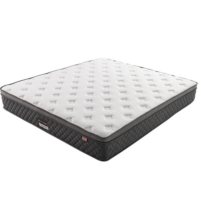 Five-star hotel bamboo charcoal latex mattress silent independent spring Simmons natural latex home mattress
