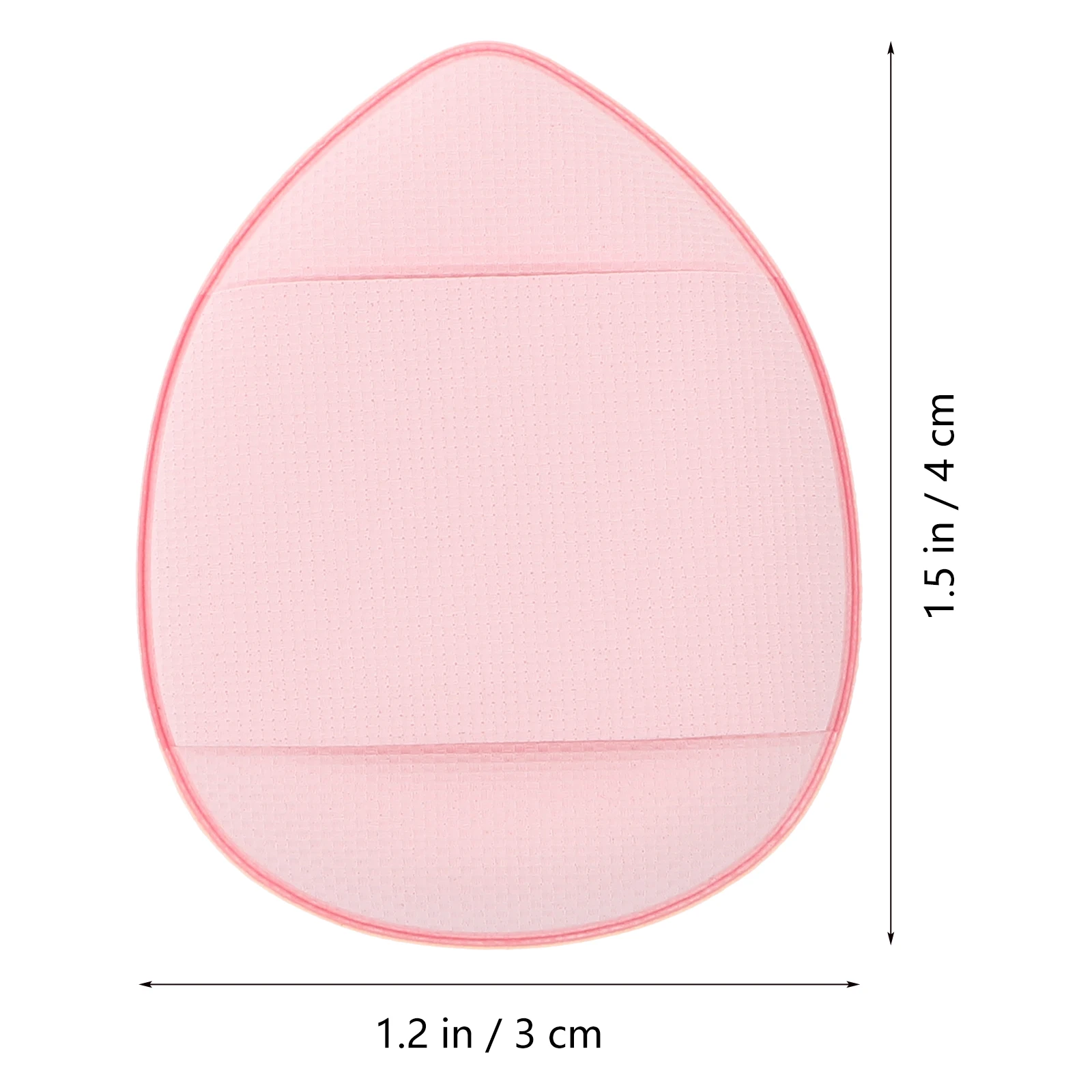 1セット ミニフィンガーサイズ 洗えるパウダーパフ ストラップ付き ソフトな質感 ルースパウダー ファンデーション クッション ブラッシュ フェイス用
