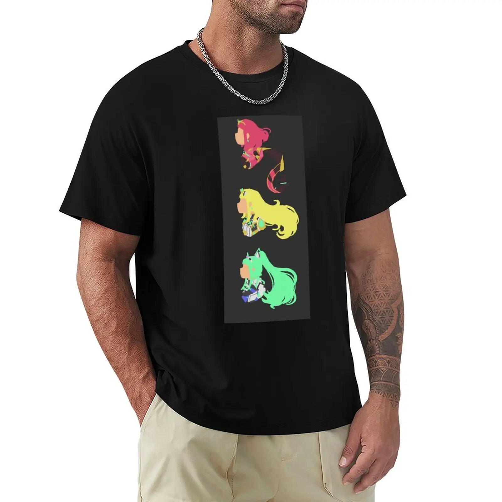 The Power of the Aegis T-Shirt Streetwear Print Tee Shirt