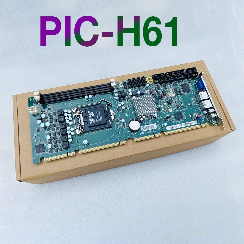 For DFI IPC Motherboard PIC-H61 P/N:PIK611-000G YD1901730