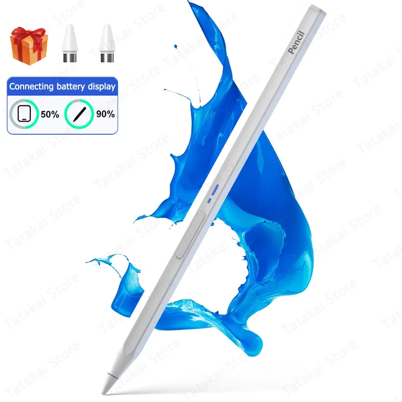 

Карандаш для планшета для Lapiz iPad Pro 11 12,9 10,9 10,2 9,7 10/9/8/7/6/5th Gen Mini 6 5 4 3 2 1, стилус для Lapiz Apple Pencil 2 1