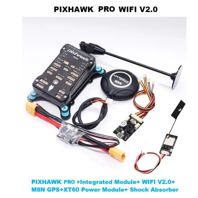 Pixhawk PX4 PIX PRO Pilota automatico controller di volo a 32 bit con interruttore di sicurezza SD 4G Cicalino PPM I2C RGB RC Quadcopter Ardupilot