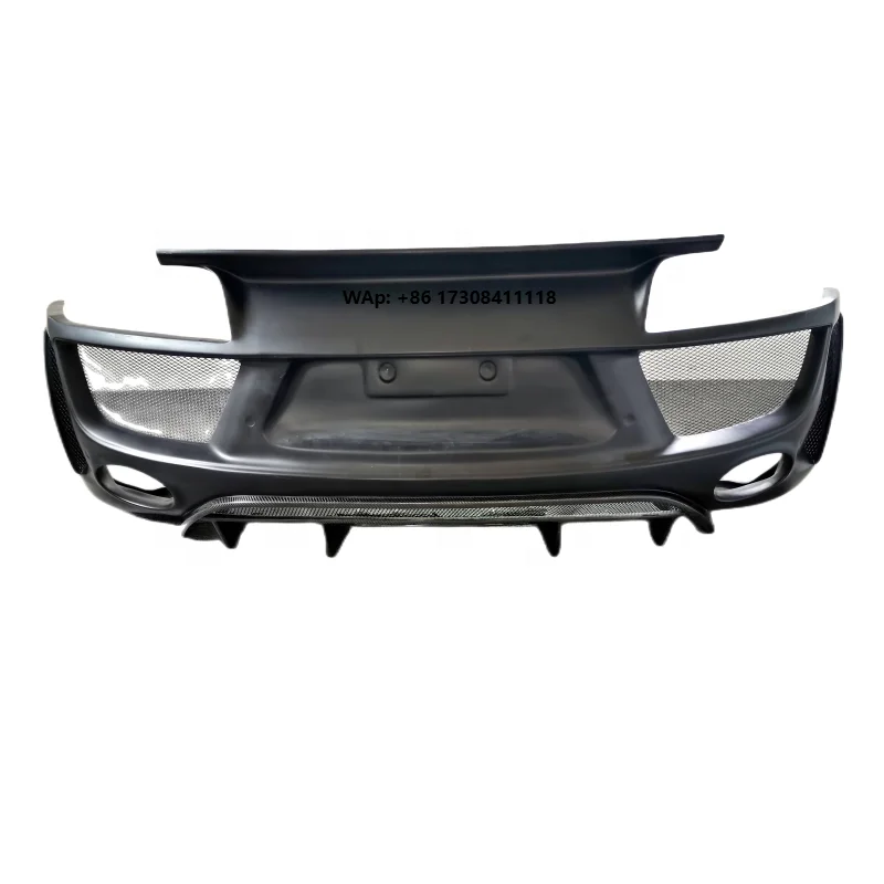 

High Quality R Style Semi-Carbon Fiber Rear Bumper for R8 2008-2015 Car Bumpers